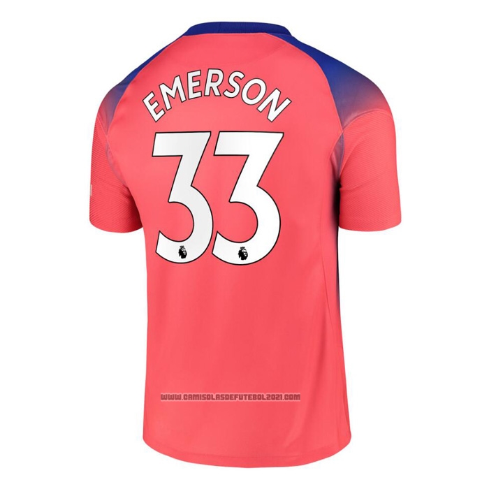 Camisola Chelsea Jogador Emerson 3º 2020-2021